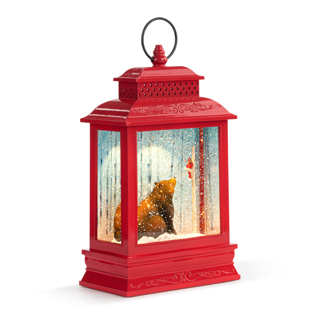 Lit Friends in the Woods Lantern thumbnail
