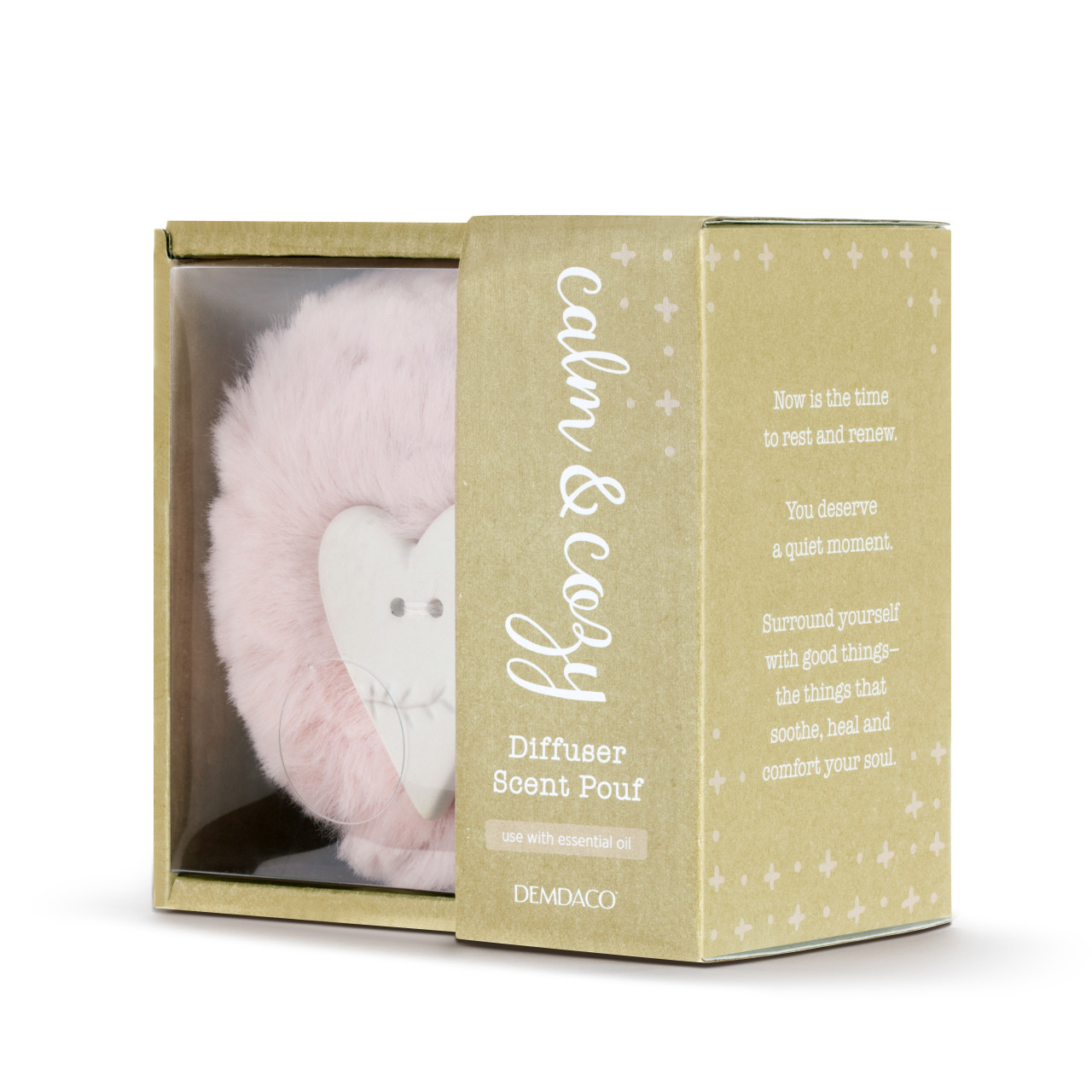 Calm and Cozy Pouf - Pink thumbnail