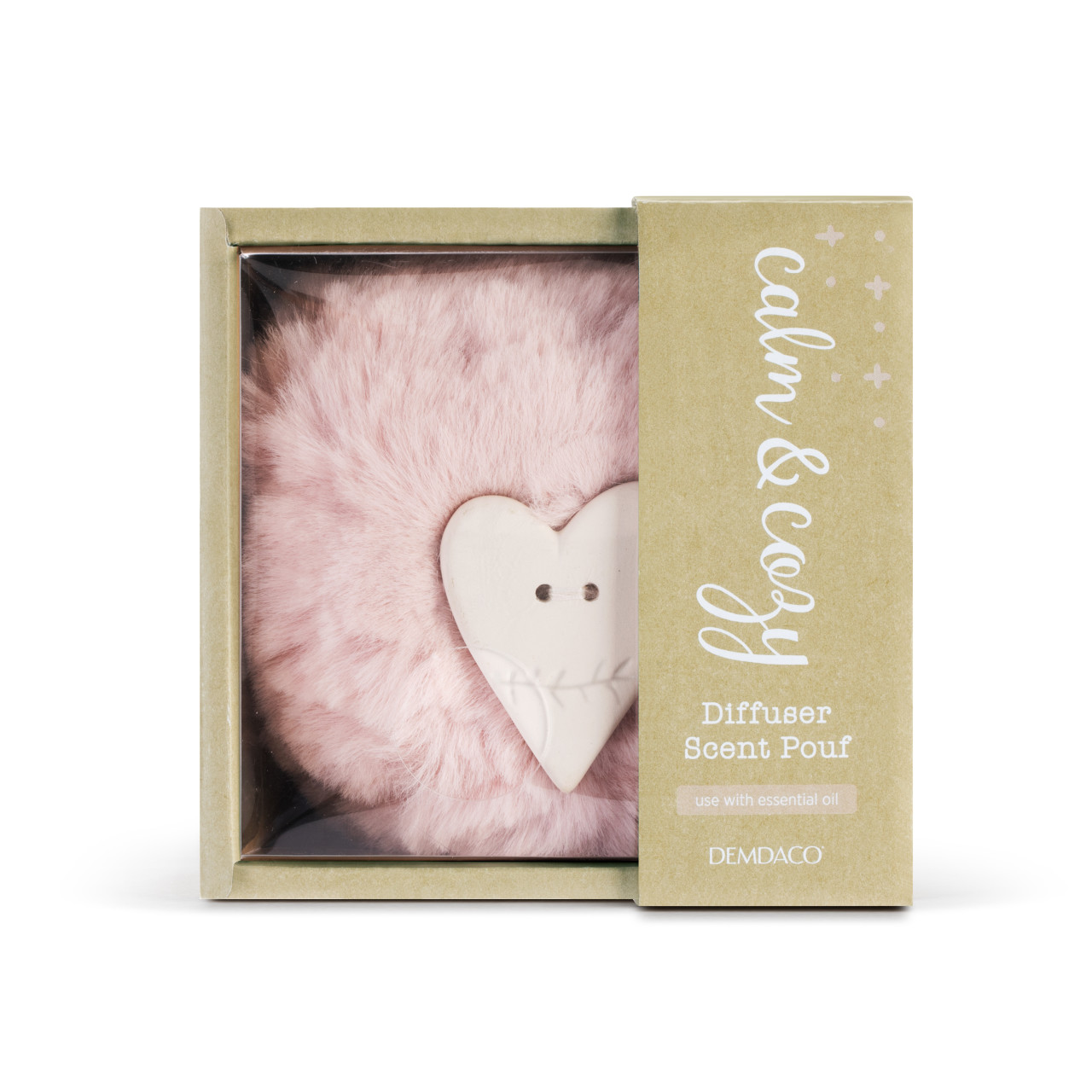 Calm and Cozy Pouf - Pink thumbnail