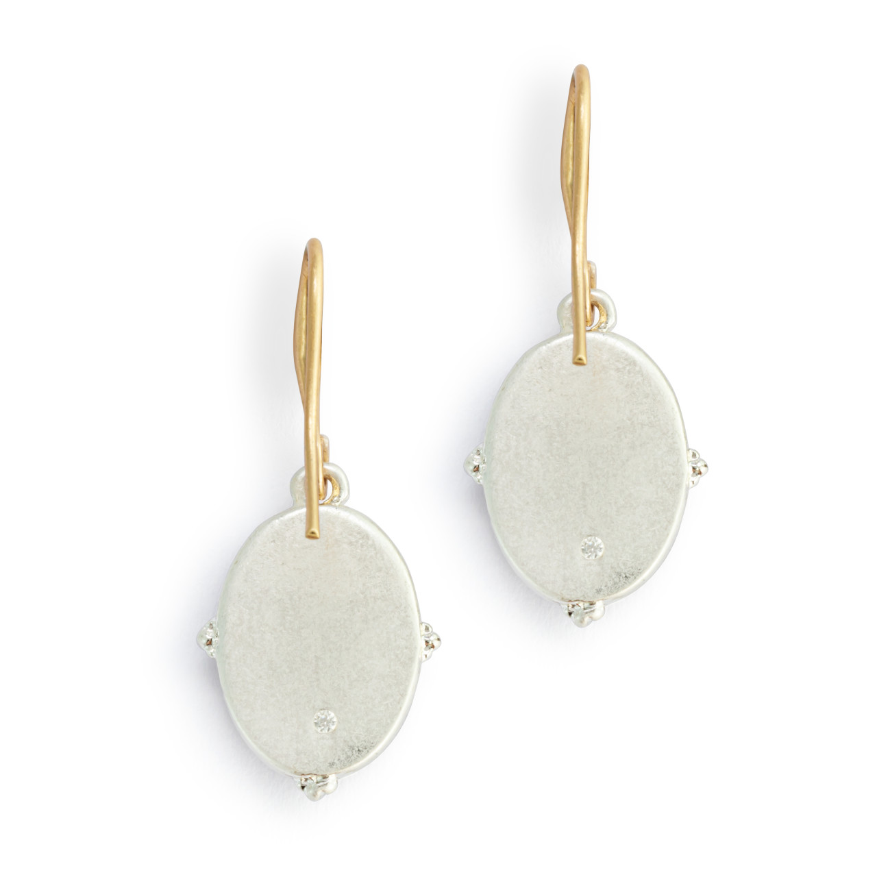 Sacred Heart Earrings - Gold thumbnail