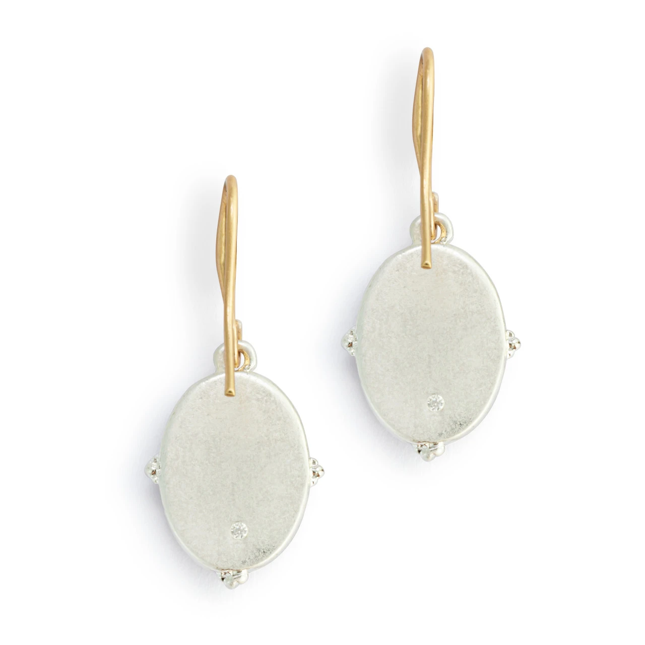 Sacred Heart Earrings - Gold thumbnail