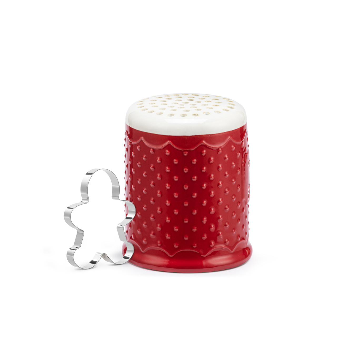 Bakin' and Shakin' Ceramic Powdered Sugar Shaker thumbnail