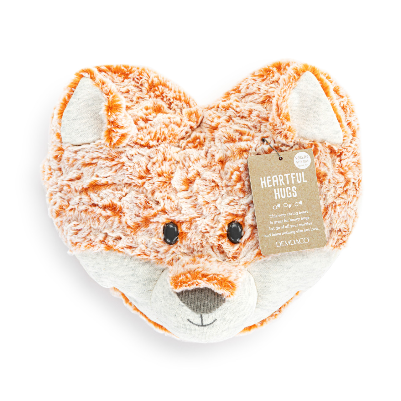Heartful Hugs Weighted Heart - Fox thumbnail