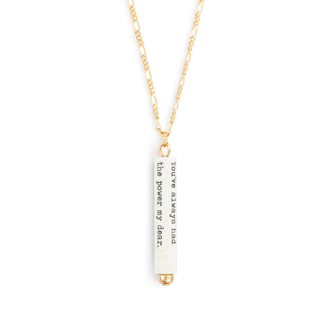 Learn for Yourself Quote Necklace thumbnail