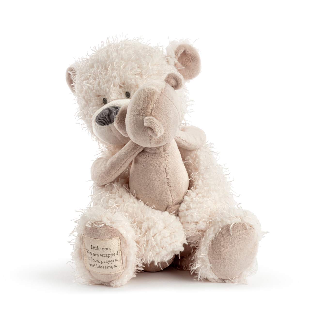 Wrapped in Prayer You & Me Bear 16" thumbnail