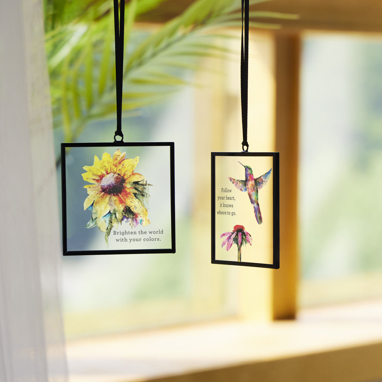 Hummers on a Wire Suncatcher thumbnail