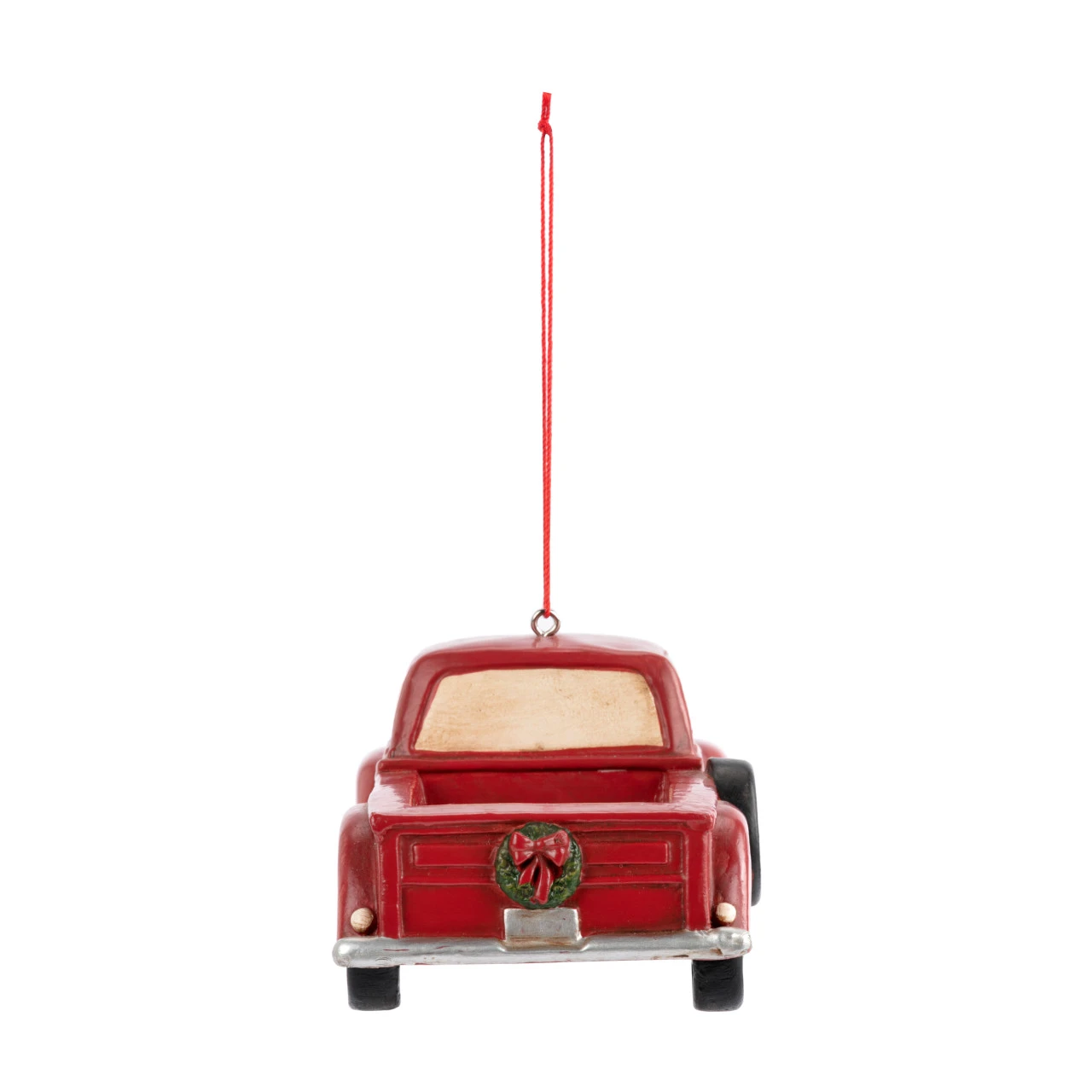 Red Truck in Santa's Bag Ornament thumbnail