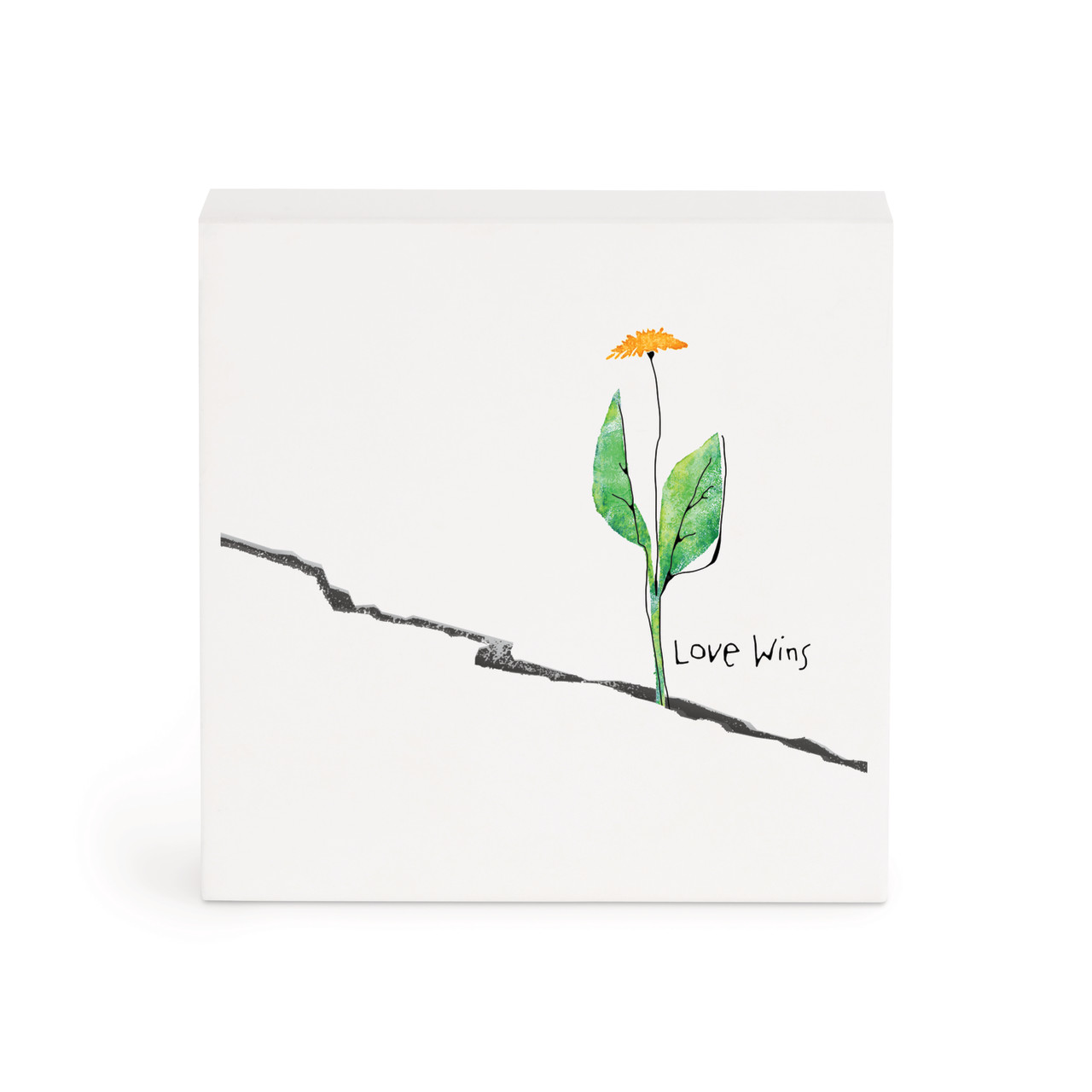 Love Wins Wall Art - 4"sq thumbnail