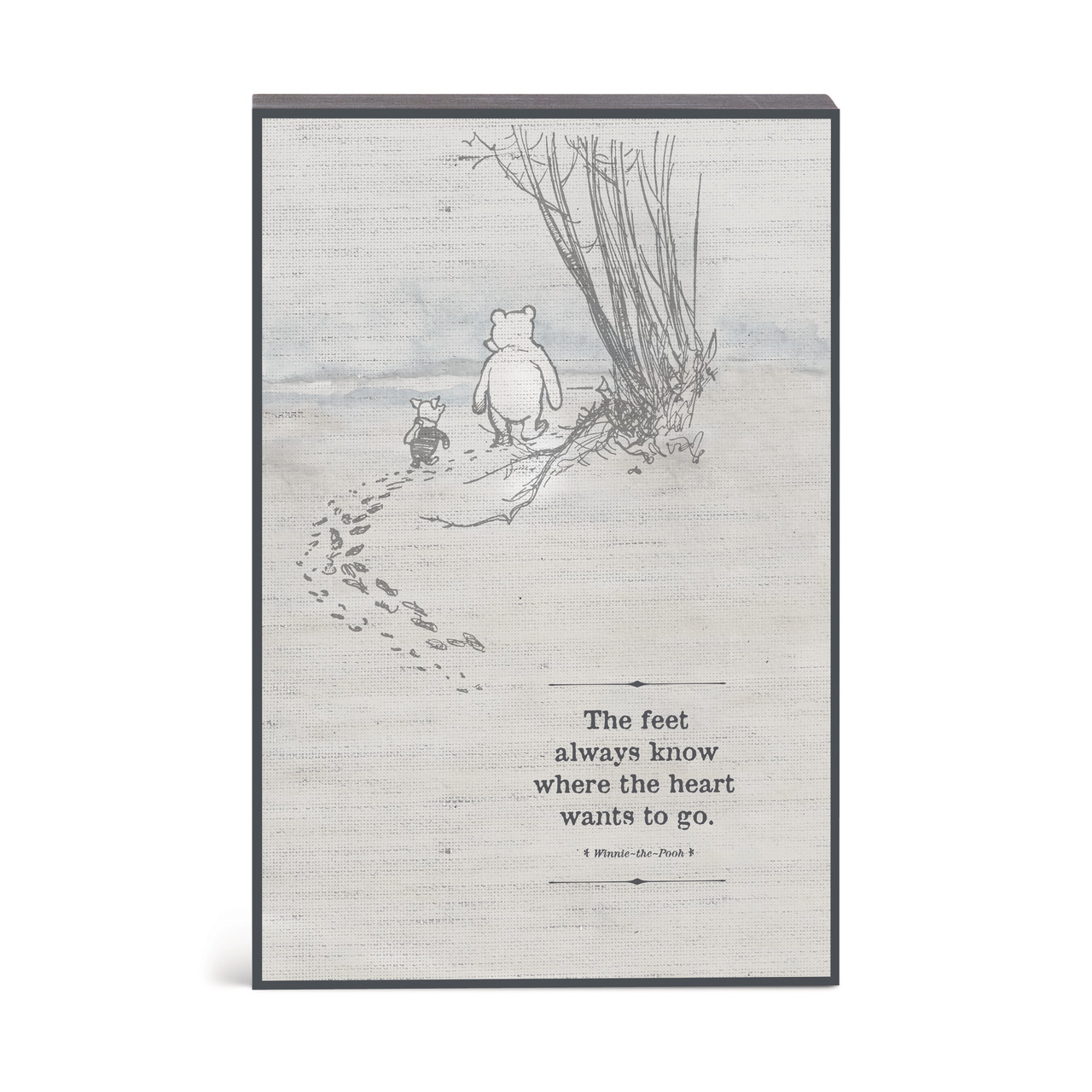 Heart Wants Wall Art - 12x8 thumbnail