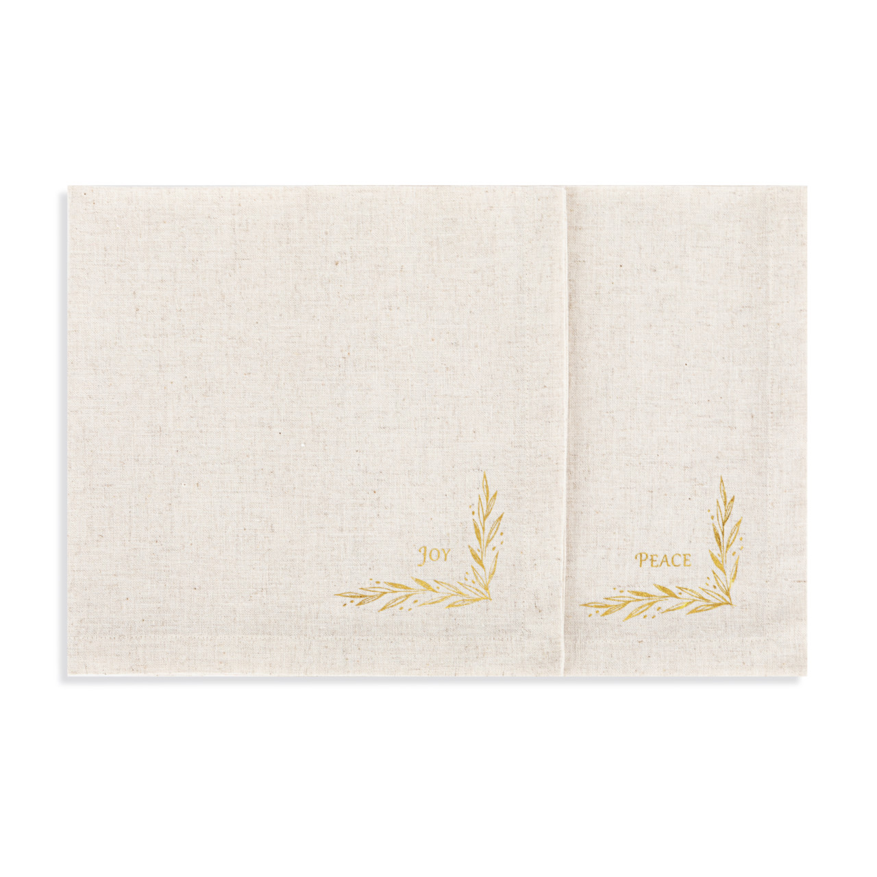 Peace & Joy Linen Napkins - Set of 2 thumbnail