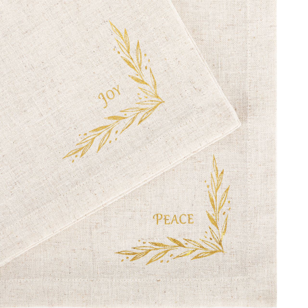 Peace & Joy Linen Napkins - Set of 2 thumbnail
