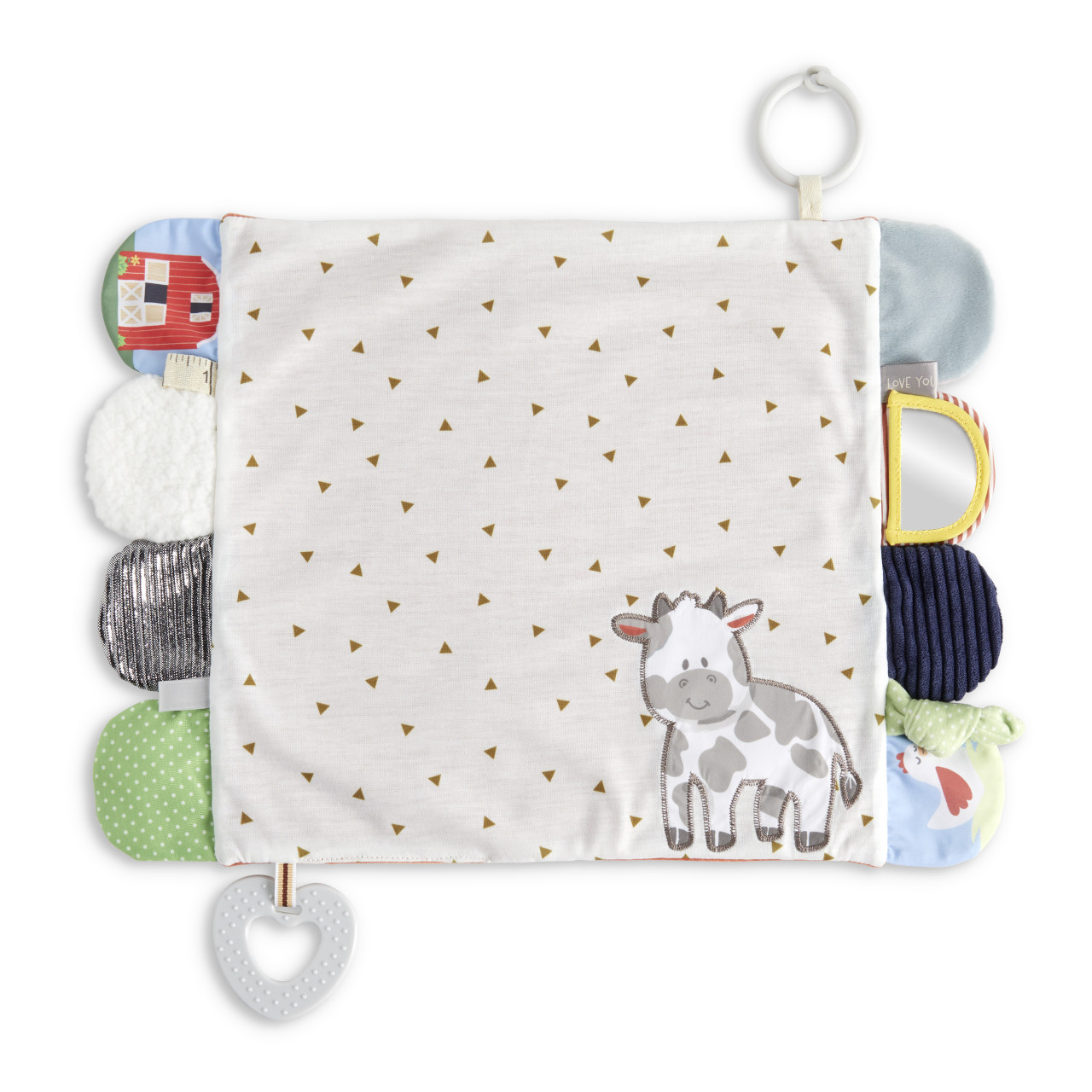 Mommy & Me Activity Collection Cow Blankie 17" x 11.5" thumbnail