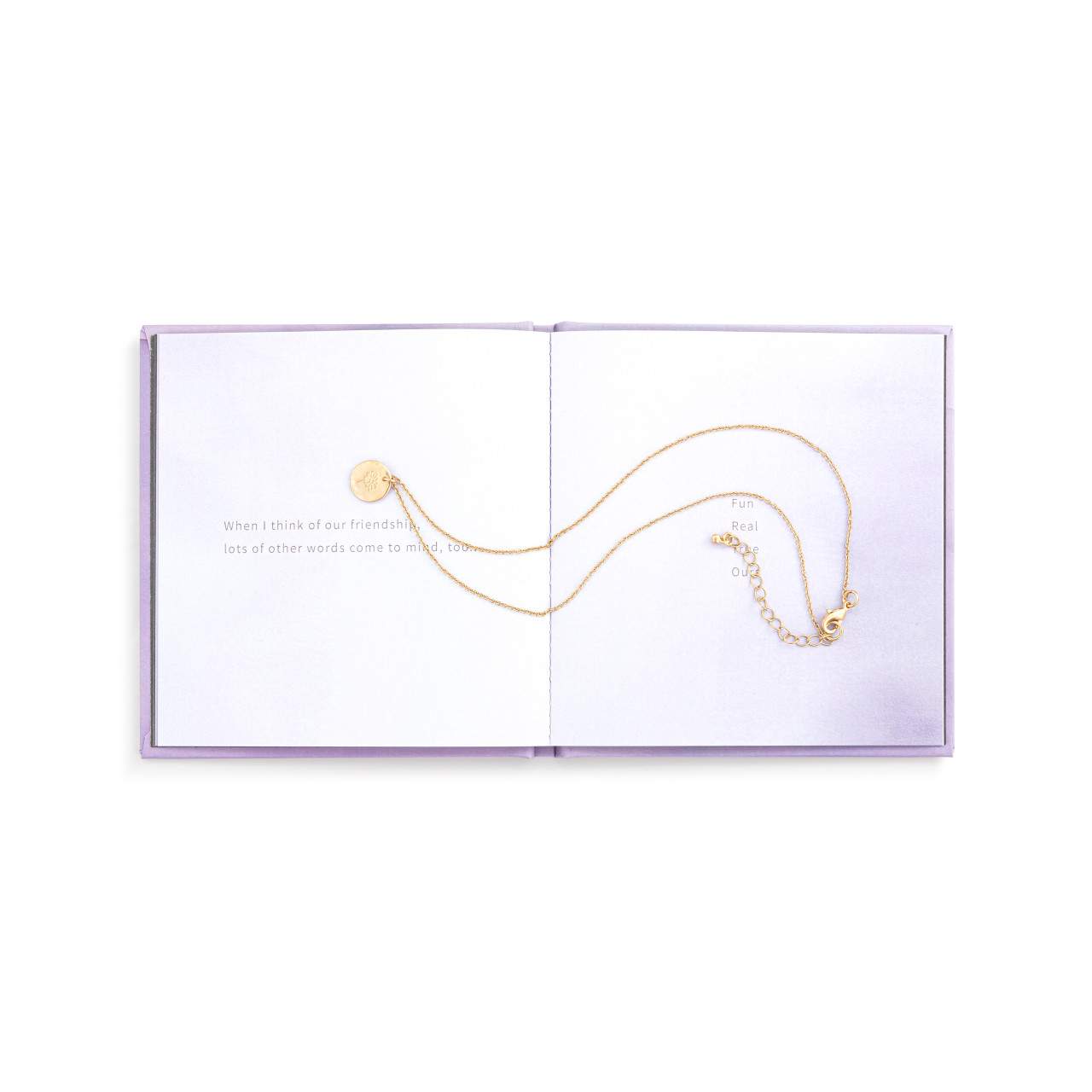 Book and Necklace - Friend thumbnail