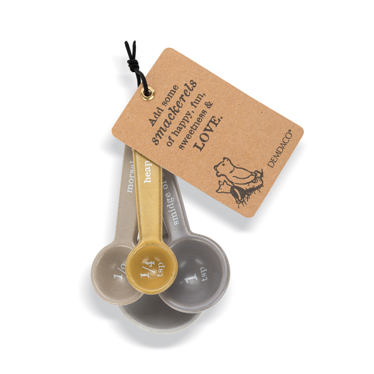Winnie-the-Pooh Stoneware Pinch of Happy Measuring Spoons thumbnail