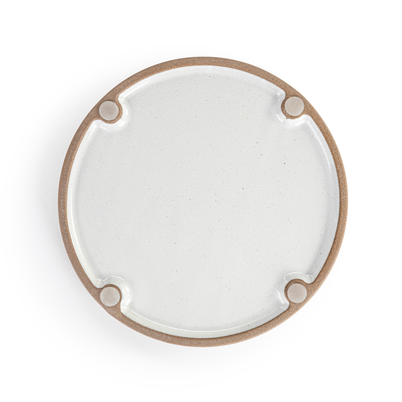 Round Small Ceramic Candle Tray thumbnail
