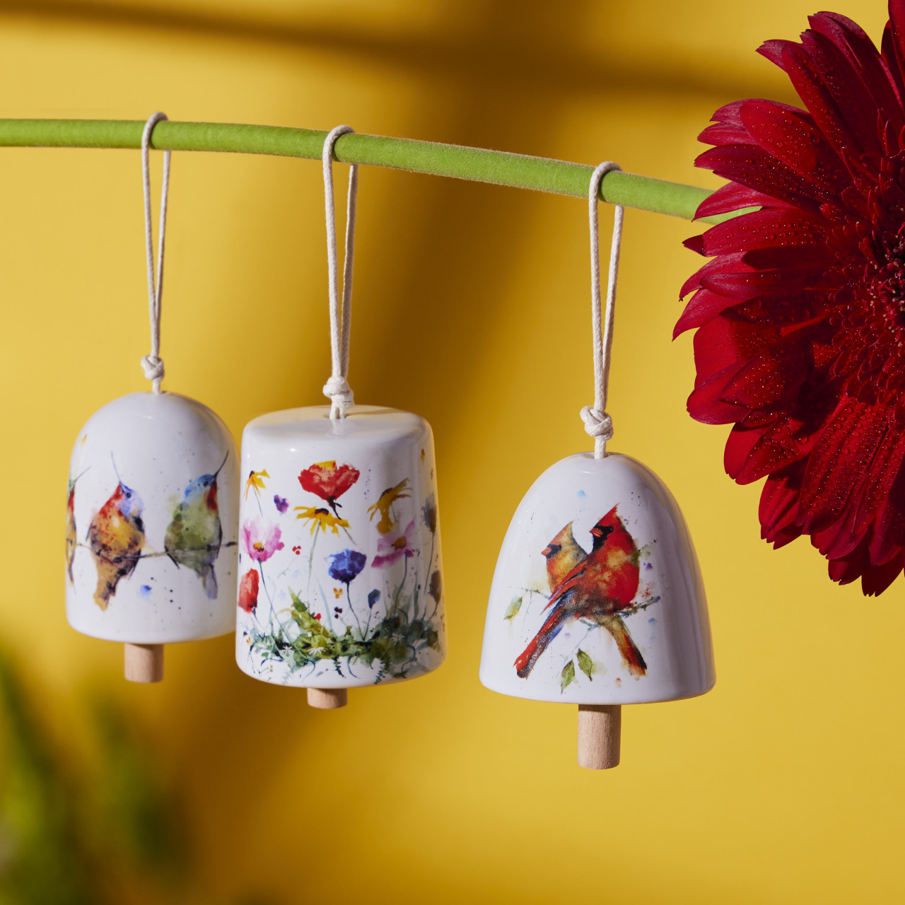 Cardinal Pair Mini Bell thumbnail