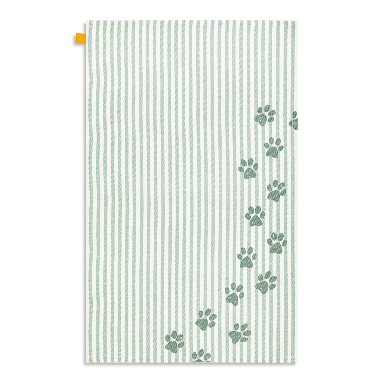Paw Print Stripe Kitchen Towel thumbnail