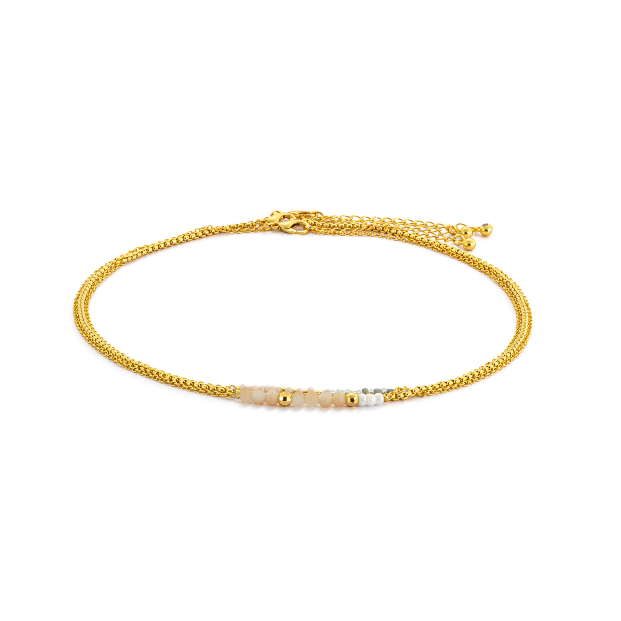 Necklace Set of 3 - Rose Cloud Gold thumbnail
