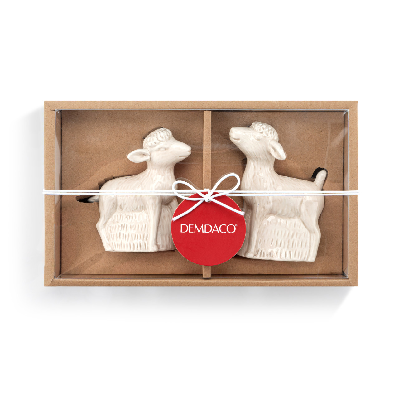 Nativity Lambs Salt and Pepper Shakers - Set of 2 thumbnail