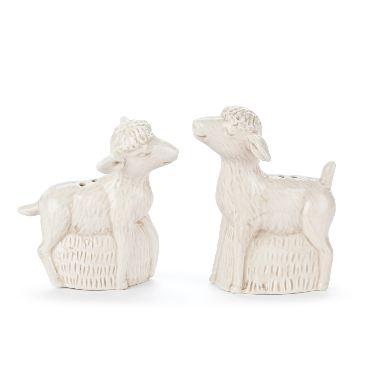 Nativity Lambs Salt and Pepper Shakers - Set of 2 thumbnail