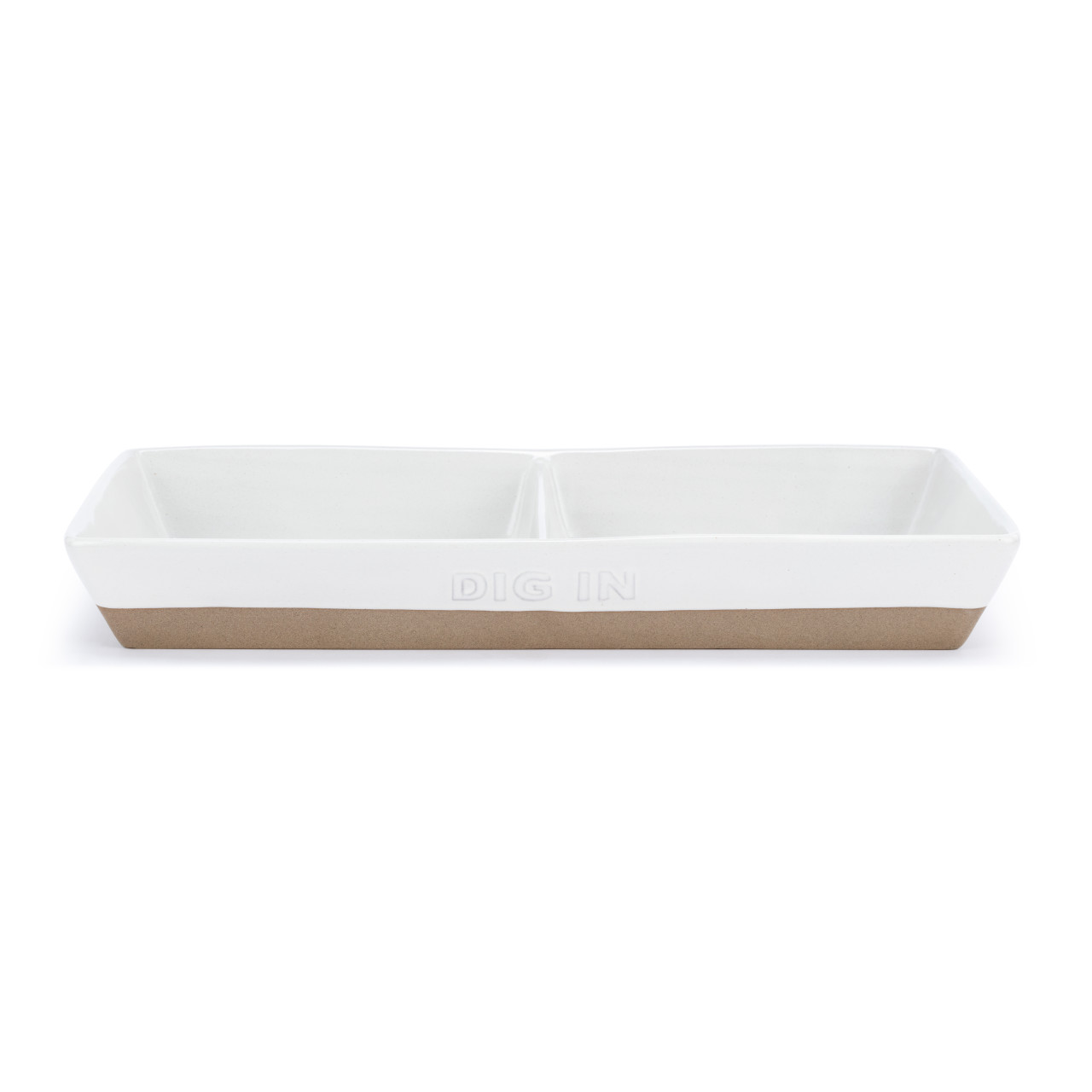 White This That Divided Dish thumbnail
