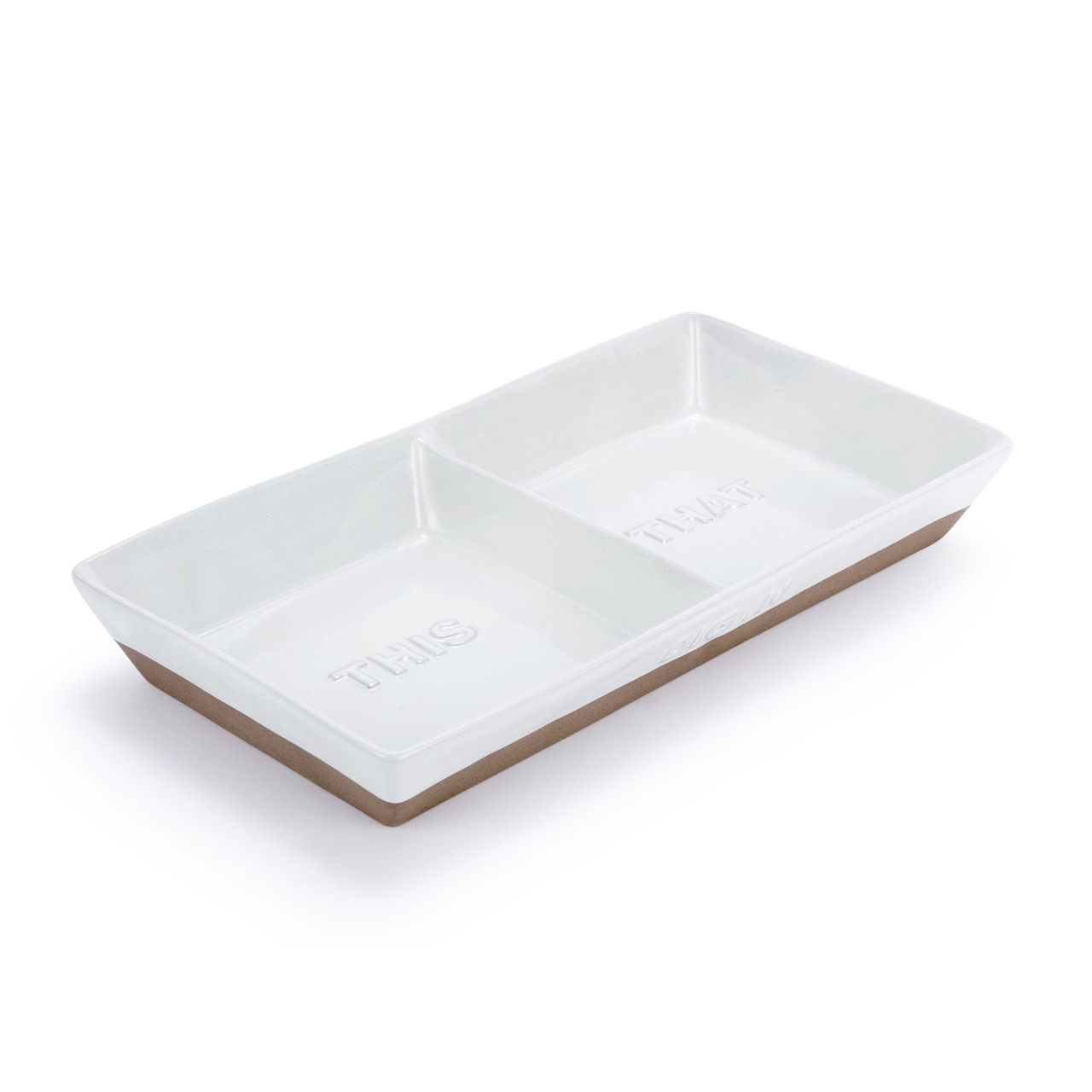 White This That Divided Dish thumbnail
