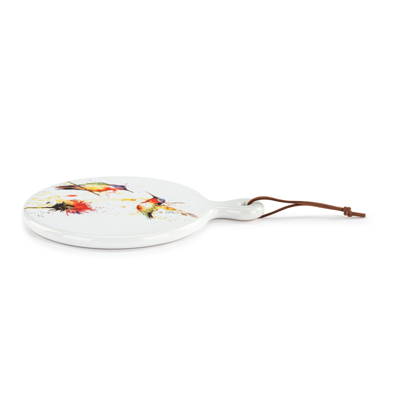 Stopping By Hummingbird Mini Ceramic Serving Board thumbnail