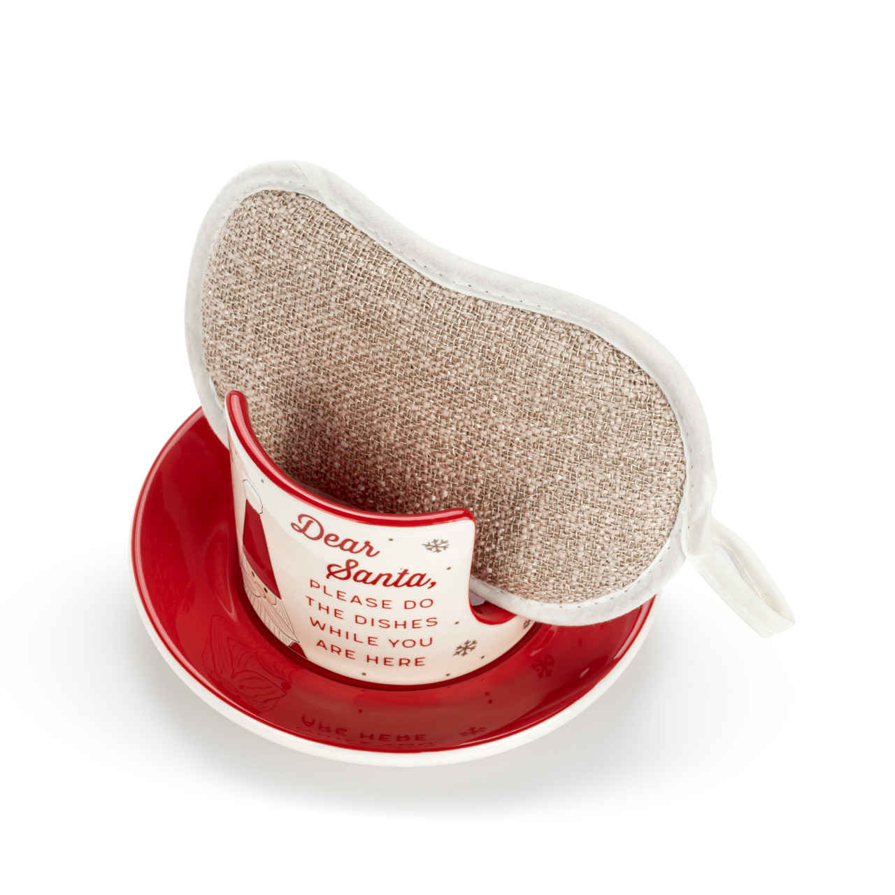 Dear Santa Soap Dish with Sponge thumbnail