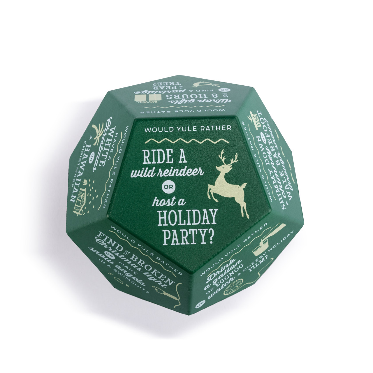 Would Yule Rather 12-Sided Foam Dice thumbnail