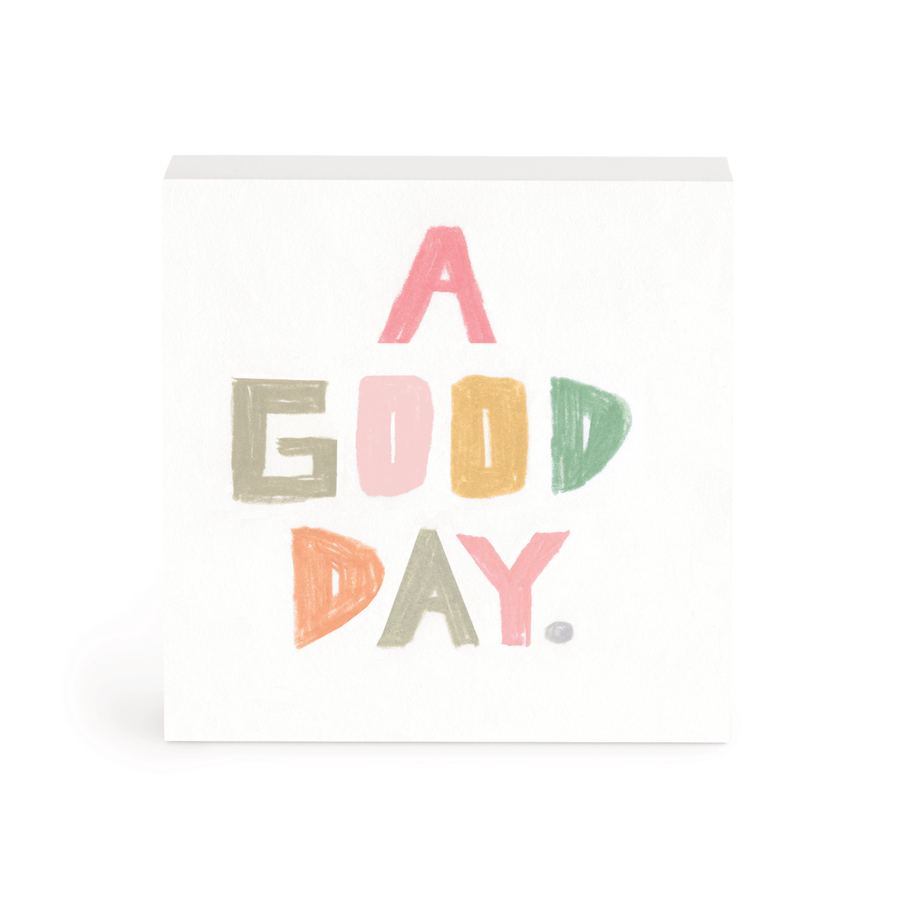 A Good Day Wall Art - 4"sq thumbnail