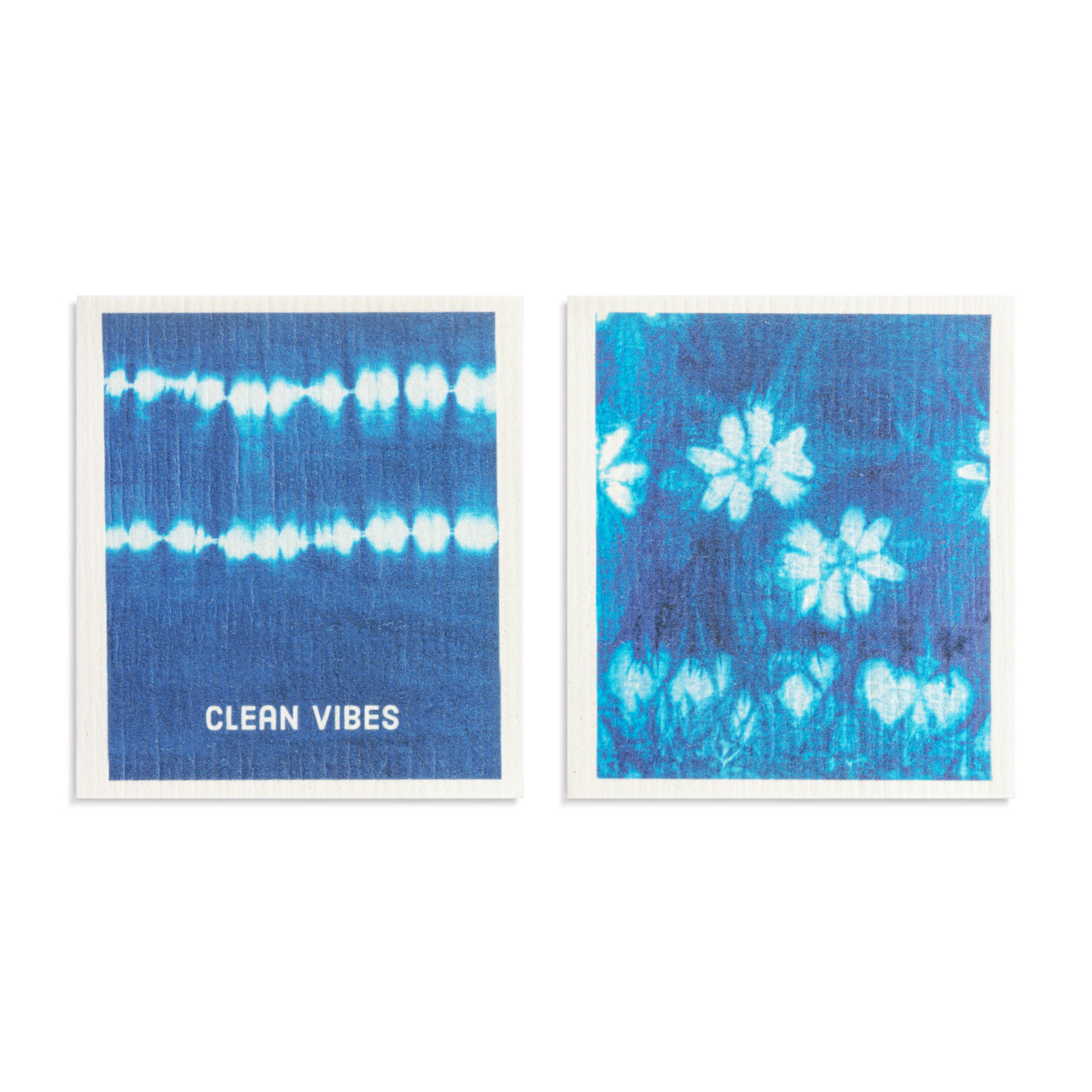 BioDishCloths Set of 2 - Coastal Shibori thumbnail