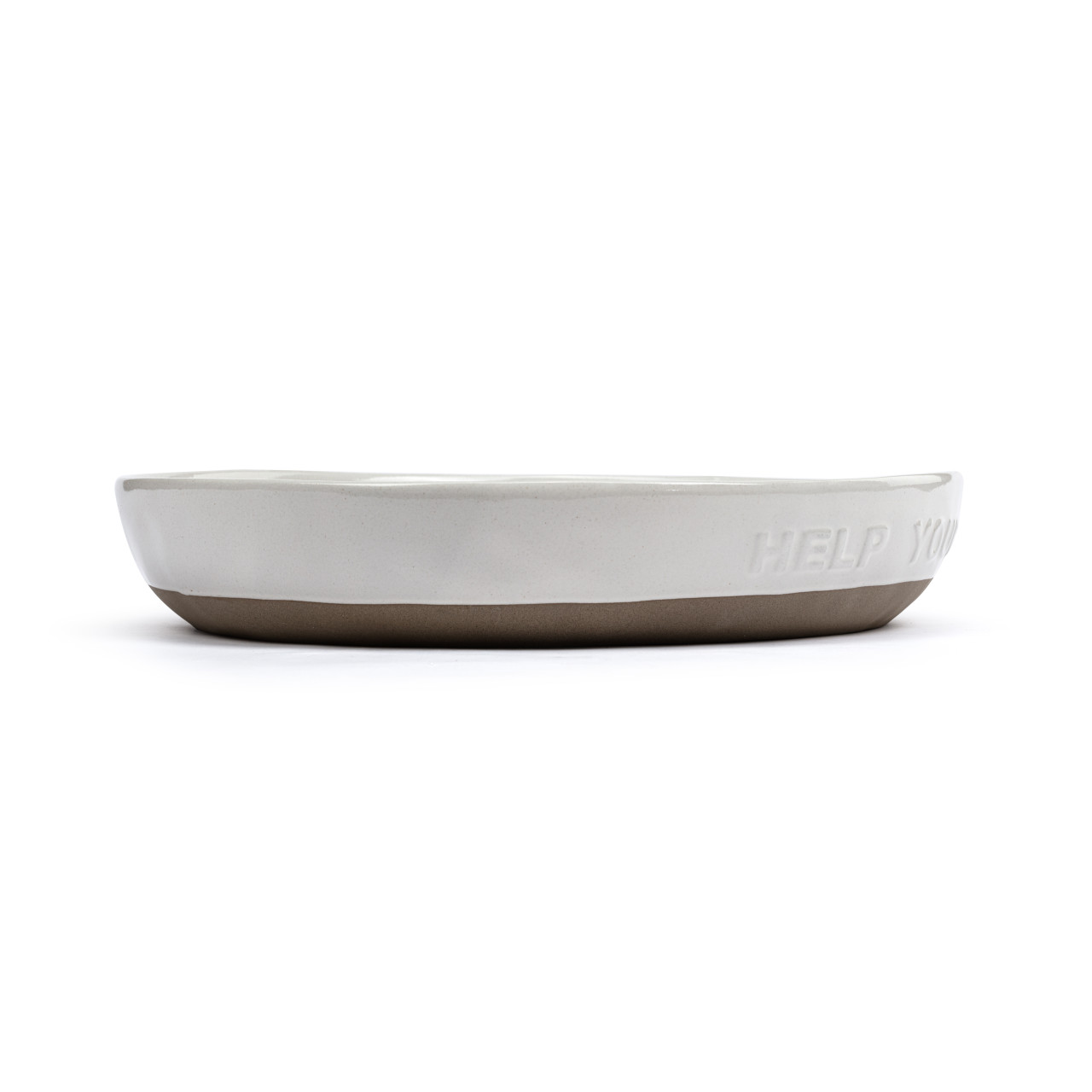 White Help Yourself Serving Bowl thumbnail