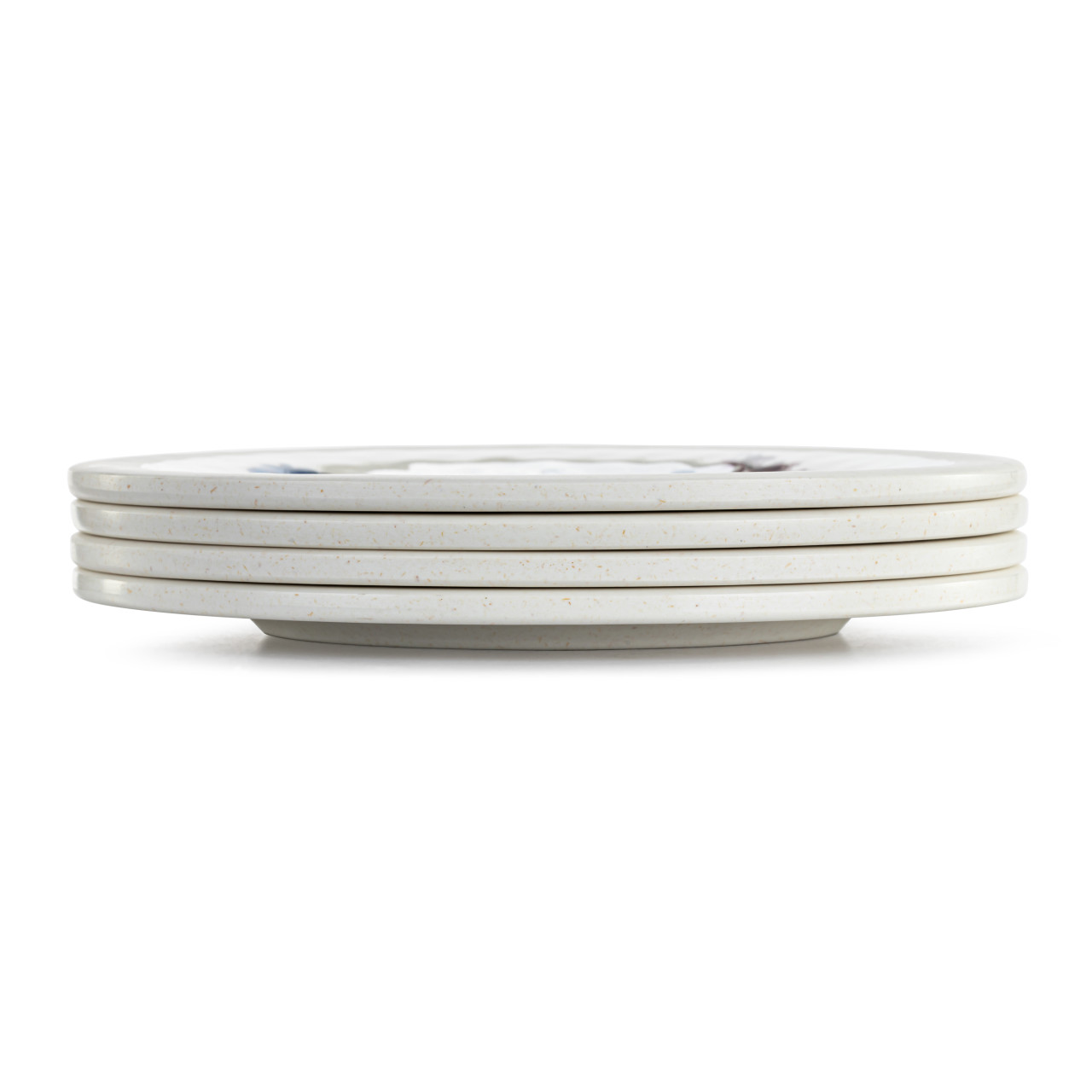 Meadow Flowers Melamine Appetizer Plates - Set of 4 thumbnail