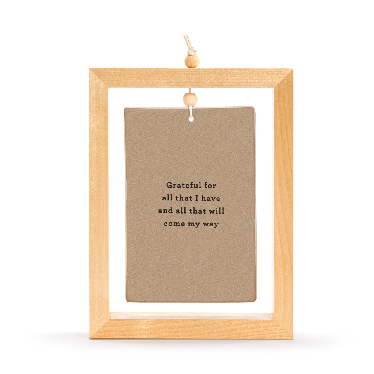 Grateful For All Framed Standing Plaque thumbnail