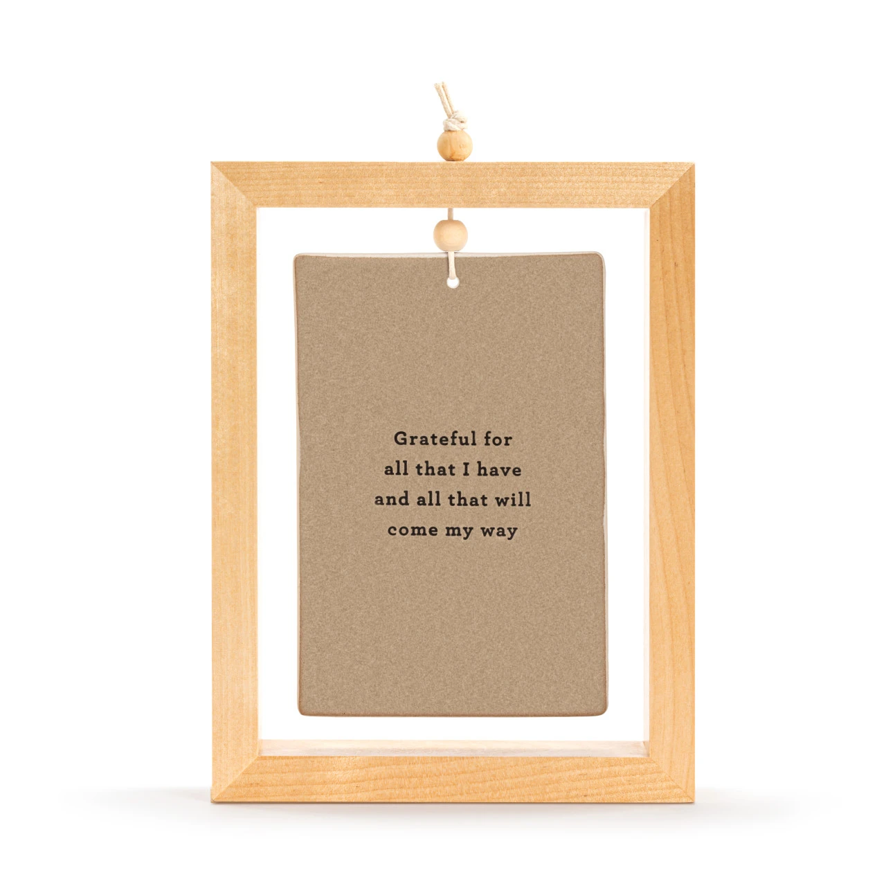 Grateful For All Framed Standing Plaque thumbnail