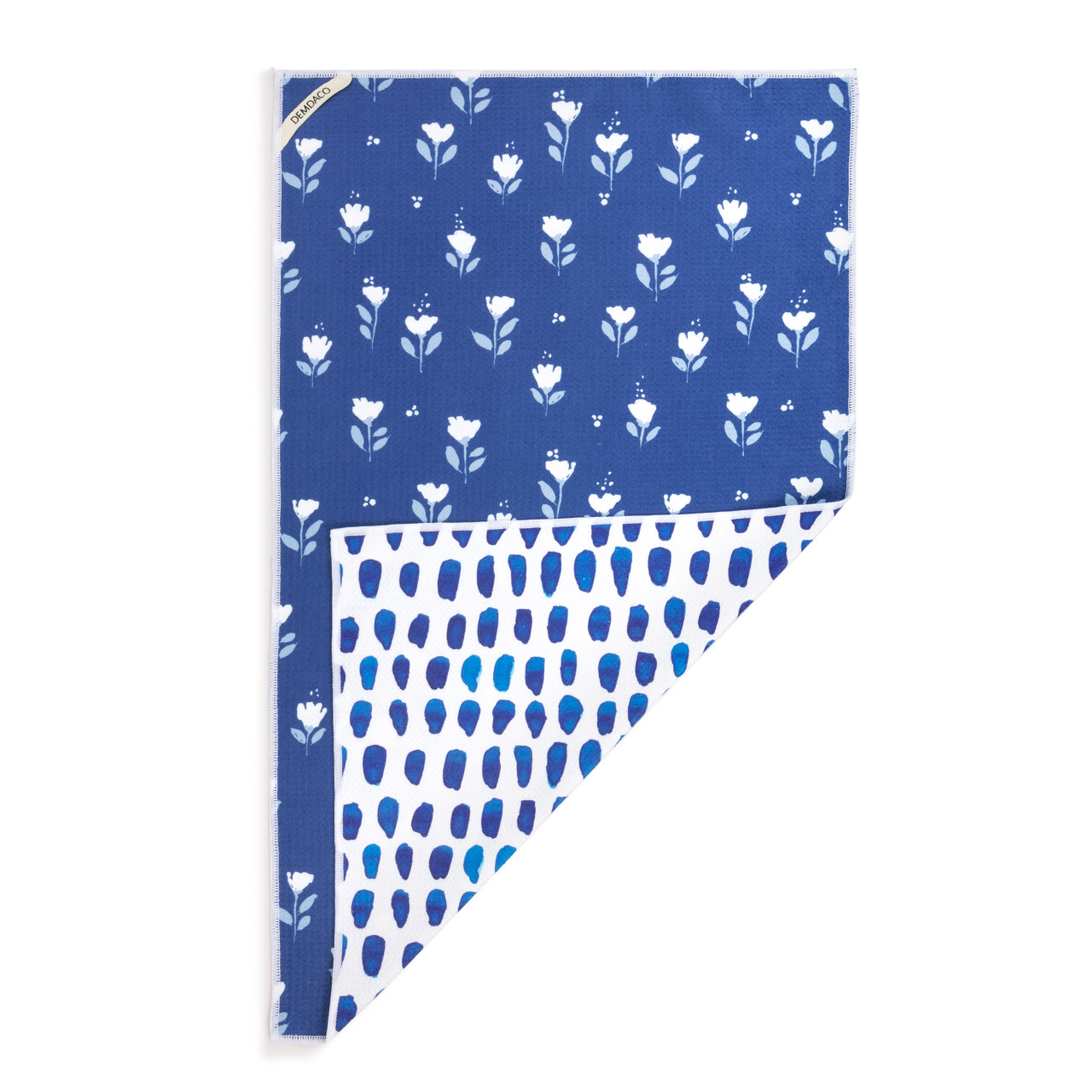 Royal Blue Absorbent Reversible Towel - 18x30in thumbnail