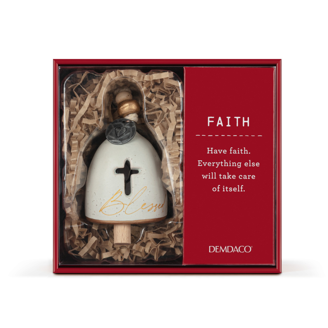 Mini Inspired Holiday Bell - Faith thumbnail