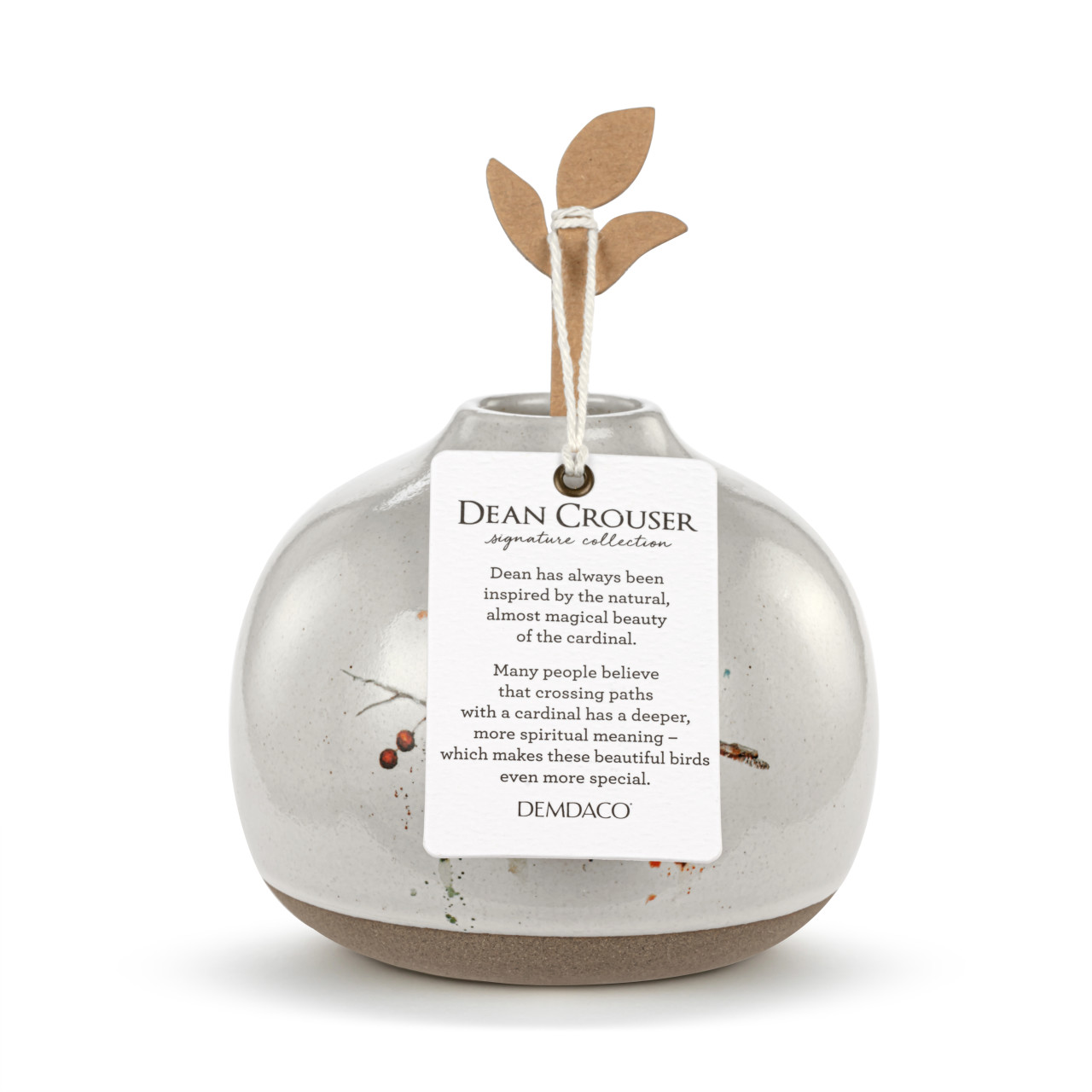 Cardinal Collection - Spring Cardinal Bud Vase thumbnail