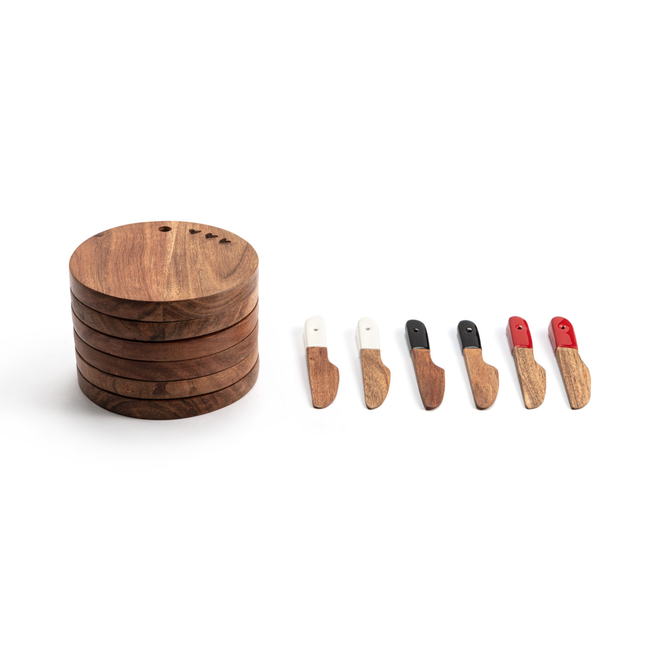 Heartful Home Mini Wood Serving Board - 6 Assorted thumbnail