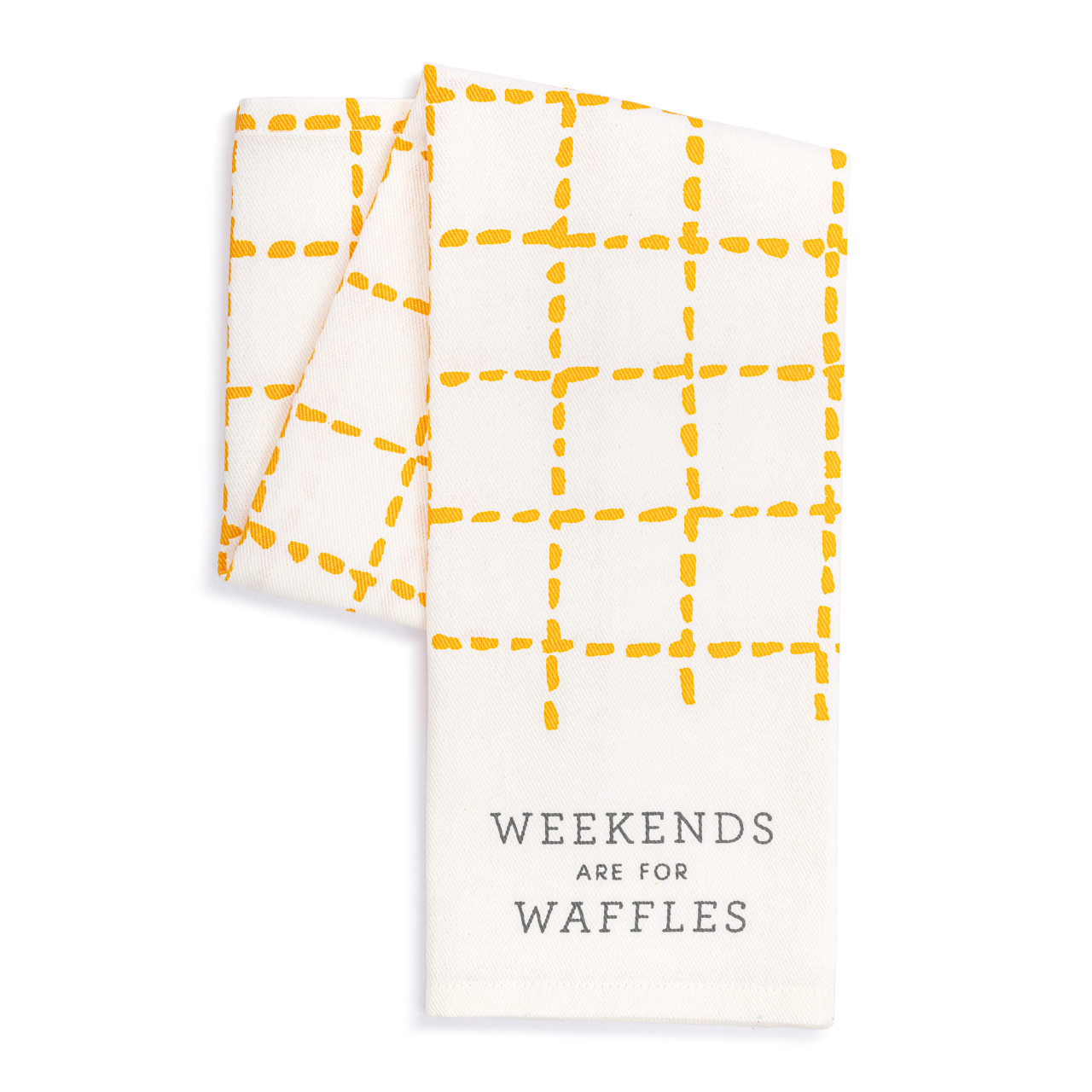 Waffle Weekends Cotton Twill Kitchen Towel thumbnail