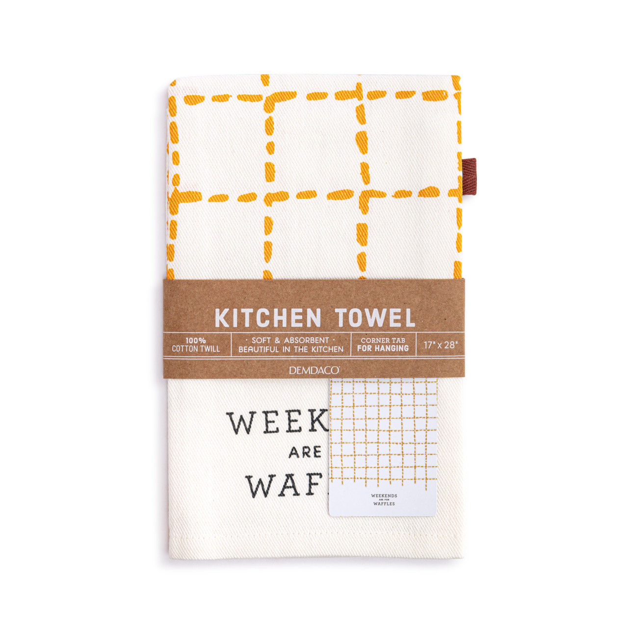 Waffle Weekends Cotton Twill Kitchen Towel thumbnail