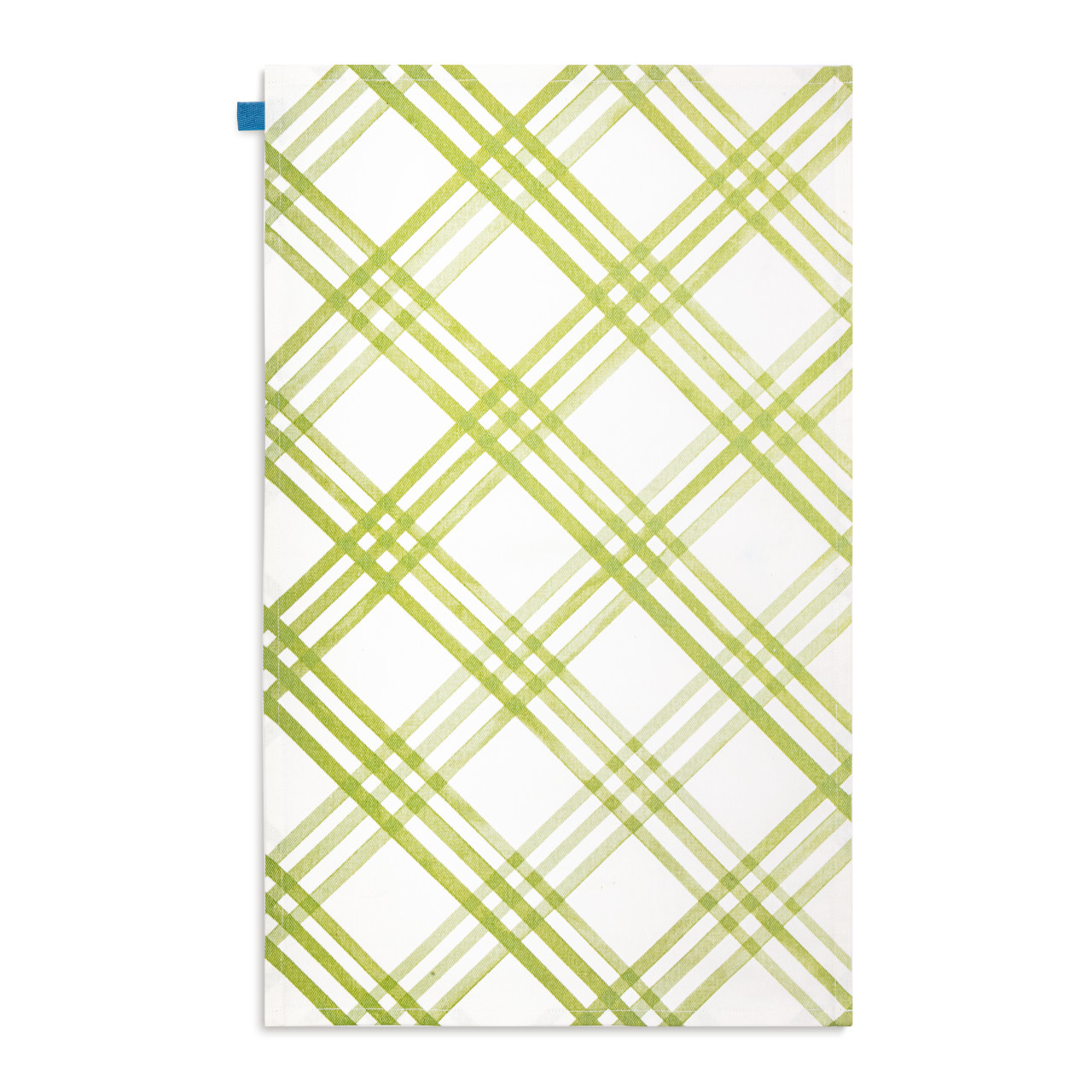Green Plaid Cotton Twill Kitchen Towel thumbnail