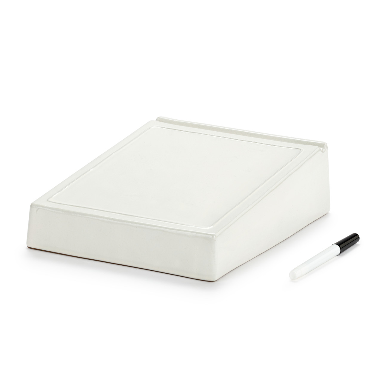 WRITE ON Collection Ceramic Notepad With Black Marker thumbnail