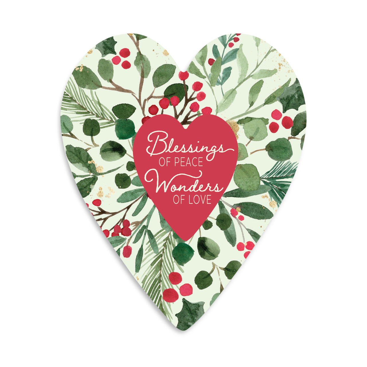 Blessings of Peace Art Heart Gift Puzzle thumbnail