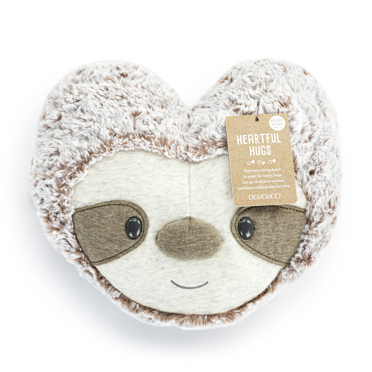 Heartful Hugs Weighted Heart - Sloth thumbnail