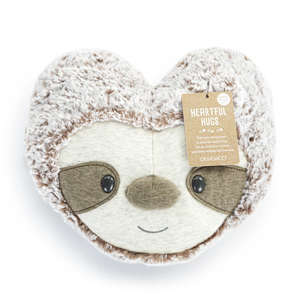 Heartful Hugs Weighted Heart - Sloth thumbnail