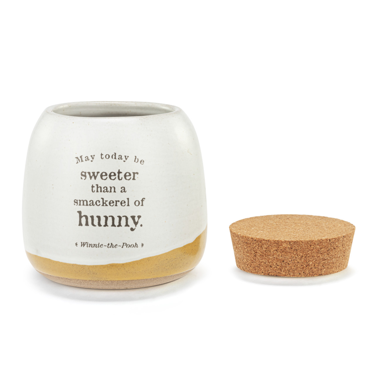 Sweeter than Hunny Small Cork Lid Canister thumbnail
