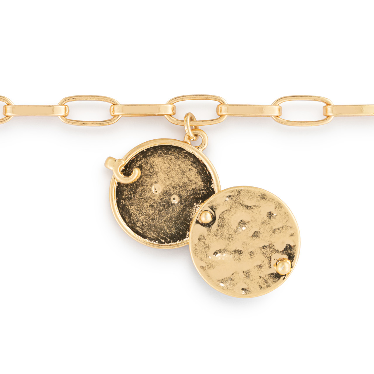 Love you Locket Bracelet - Gold thumbnail