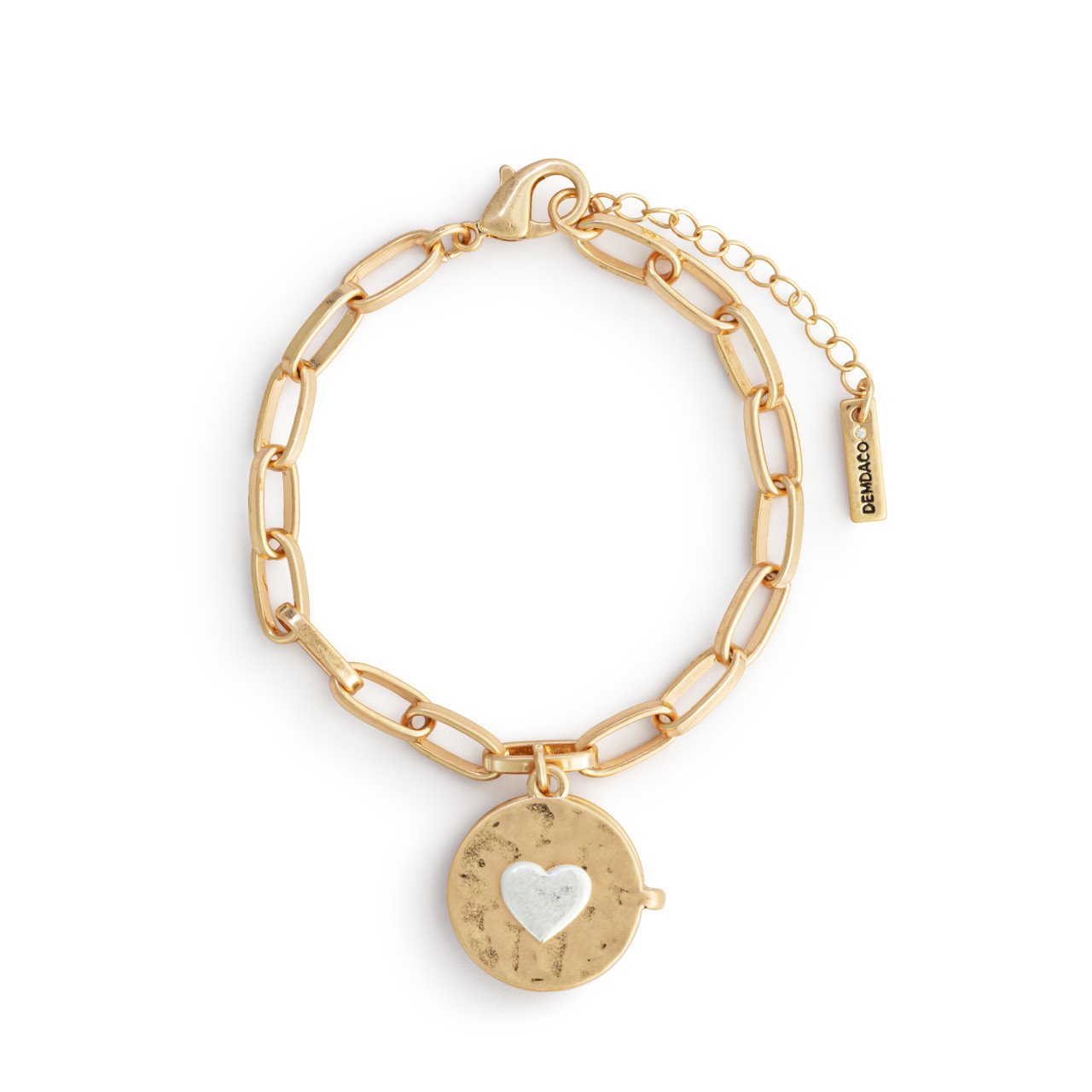 Love you Locket Bracelet - Gold thumbnail