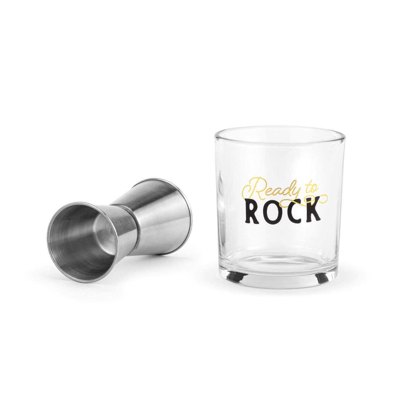 Ready to Rock Rocks Glass & Jigger Set thumbnail